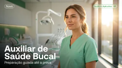 Capa: Auxiliar de Saúde Bucal