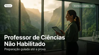 Capa: Professor de Ciências Não Habilitado
