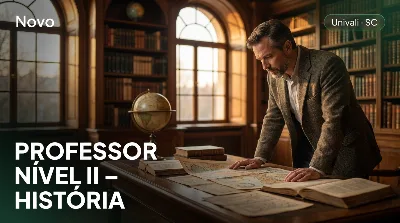 Capa: PROFESSOR NÍVEL II – HISTÓRIA