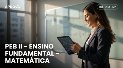 Capa: PEB II – ENSINO FUNDAMENTAL – MATEMÁTICA