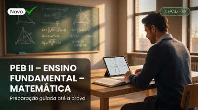 Capa: PEB II – ENSINO FUNDAMENTAL – MATEMÁTICA
