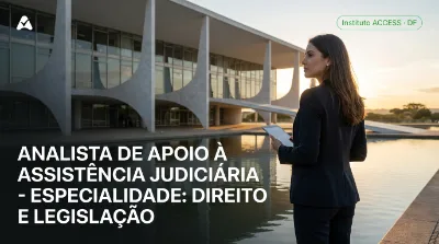 Capa: ANALISTA DE APOIO À ASSISTÊNCIA JUDICIÁRIA - ESPECIALIDADE: DIREITO E LEGISLAÇÃO