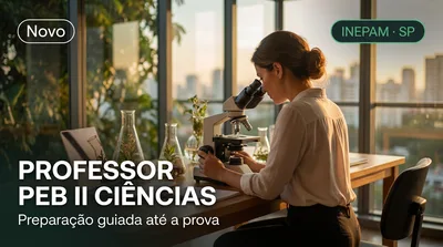 Capa: PROFESSOR PEB II CIÊNCIAS