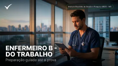 Capa: ENFERMEIRO B - DO TRABALHO