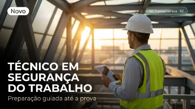 Capa: TÉCNICO EM SEGURANÇA DO TRABALHO