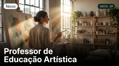 Capa: Professor de Educação Artística
