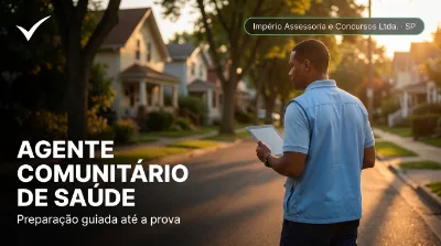 Capa: AGENTE COMUNITÁRIO DE SAÚDE