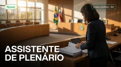 Capa: ASSISTENTE DE PLENÁRIO