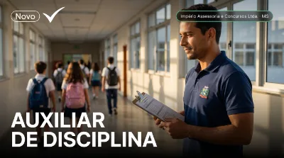 Capa: AUXILIAR DE DISCIPLINA