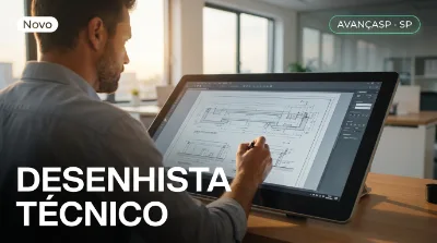 Capa: DESENHISTA TÉCNICO