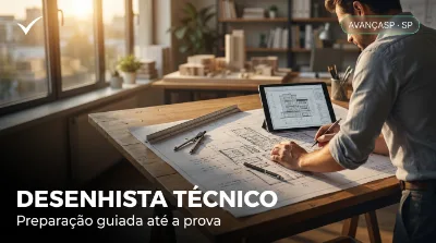 Capa: DESENHISTA TÉCNICO