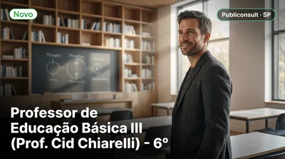 Capa: Professor de Educação Básica III (Prof. Cid Chiarelli) - 6º ano da Educação Básica ao Ensino Médio - Filosofia