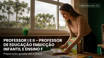 Capa: PROFESSOR I E II – PROFESSOR DE EDUCAÇÃO INFANTIL E ENSINO FUNDAMENTAL – 1º AO 5º ANO DAS SÉRIES INICIAIS