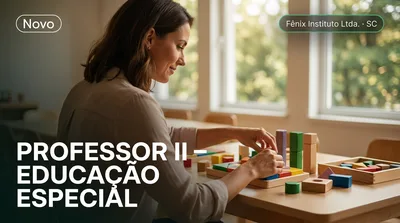Capa: PROFESSOR II – EDUCAÇÃO ESPECIAL