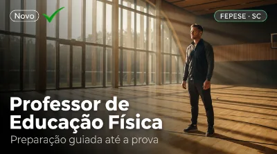 Capa: Professor de Educação Física