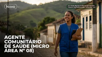 Capa: AGENTE COMUNITÁRIO DE SAÚDE (MICRO ÁREA Nº 08)