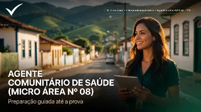 Capa: AGENTE COMUNITÁRIO DE SAÚDE (MICRO ÁREA Nº 08)