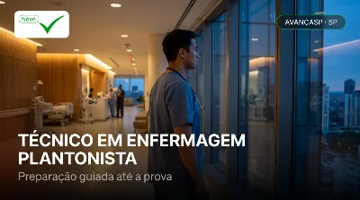Capa: TÉCNICO EM ENFERMAGEM PLANTONISTA