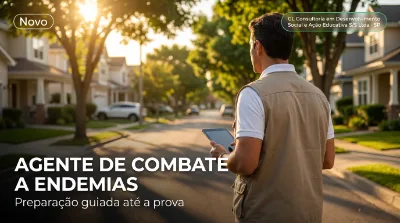 Capa: AGENTE DE COMBATE A ENDEMIAS