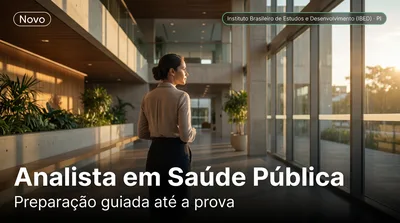 Capa: Analista em Saúde Pública