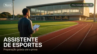 Capa: ASSISTENTE DE ESPORTES