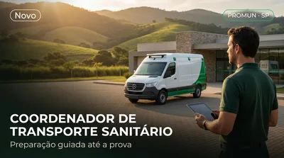 Capa: COORDENADOR DE TRANSPORTE SANITÁRIO