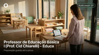 Capa: Professor de Educação Básica I (Prof. Cid Chiarelli) - Educação Infantil