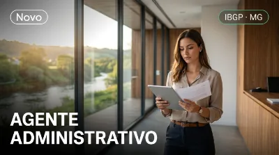 Capa: AGENTE ADMINISTRATIVO