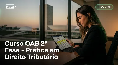 Capa: Curso OAB 2ª Fase - Prática em Direito Tributário