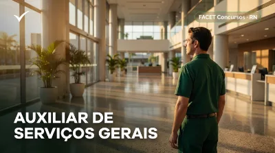Capa: AUXILIAR DE SERVIÇOS GERAIS