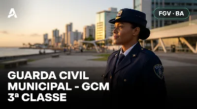 Capa: GUARDA CIVIL MUNICIPAL - GCM 3ª CLASSE