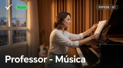 Capa: Professor - Música