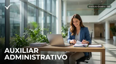 Capa: AUXILIAR ADMINISTRATIVO