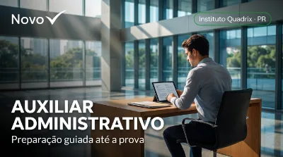 Capa: AUXILIAR ADMINISTRATIVO