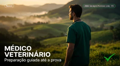 Capa: MÉDICO VETERINÁRIO