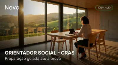 Capa: ORIENTADOR SOCIAL - CRAS