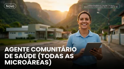 Capa: AGENTE COMUNITÁRIO DE SAÚDE (TODAS AS MICROÁREAS)