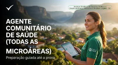 Capa: AGENTE COMUNITÁRIO DE SAÚDE (TODAS AS MICROÁREAS)