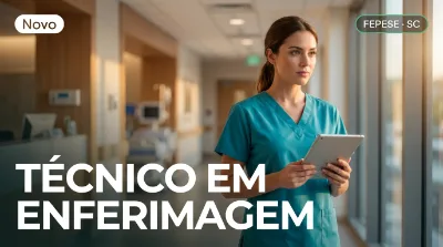 Capa: TÉCNICO EM ENFERMAGEM