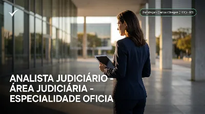 Capa: ANALISTA JUDICIÁRIO - ÁREA JUDICIÁRIA - ESPECIALIDADE OFICIAL DE JUSTIÇA AVALIADOR FEDERAL