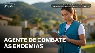 Capa: AGENTE DE COMBATE ÀS ENDEMIAS