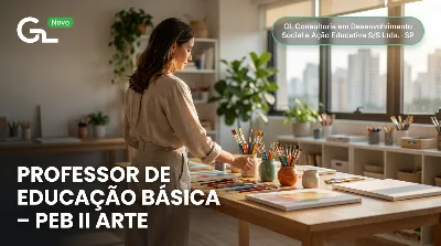 Capa: PROFESSOR DE EDUCAÇÃO BÁSICA – PEB II ARTE