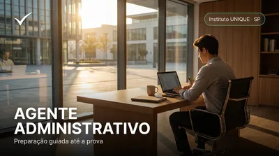 Capa: AGENTE ADMINISTRATIVO
