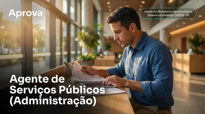 Capa: Agente de Serviços Públicos (Administração)