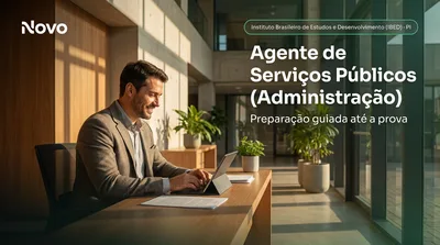 Capa: Agente de Serviços Públicos (Administração)
