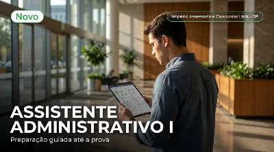 Capa: ASSISTENTE ADMINISTRATIVO I