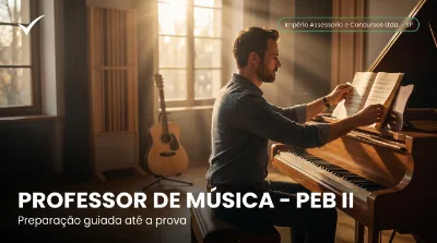 Capa: PROFESSOR DE MÚSICA – PEB II