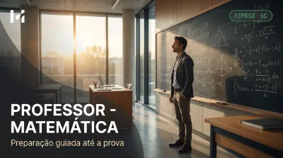Capa: PROFESSOR - MATEMÁTICA