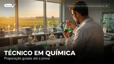 Capa: TÉCNICO EM QUÍMICA