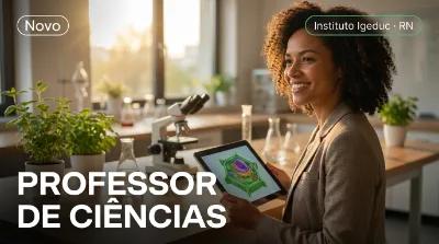 Capa: PROFESSOR DE CIÊNCIAS